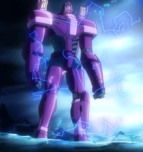 A Sentinel in Marvel Disk Wars.