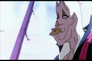 Mok telling Zip the difference between good and evil.