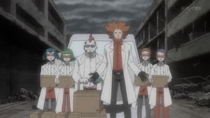 Lysandre and Team Flare in the past.