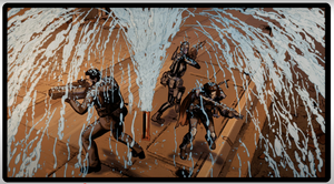 Wraith, Makarov and Sophia stay on the Fire Hydrant to stop Spectre.
