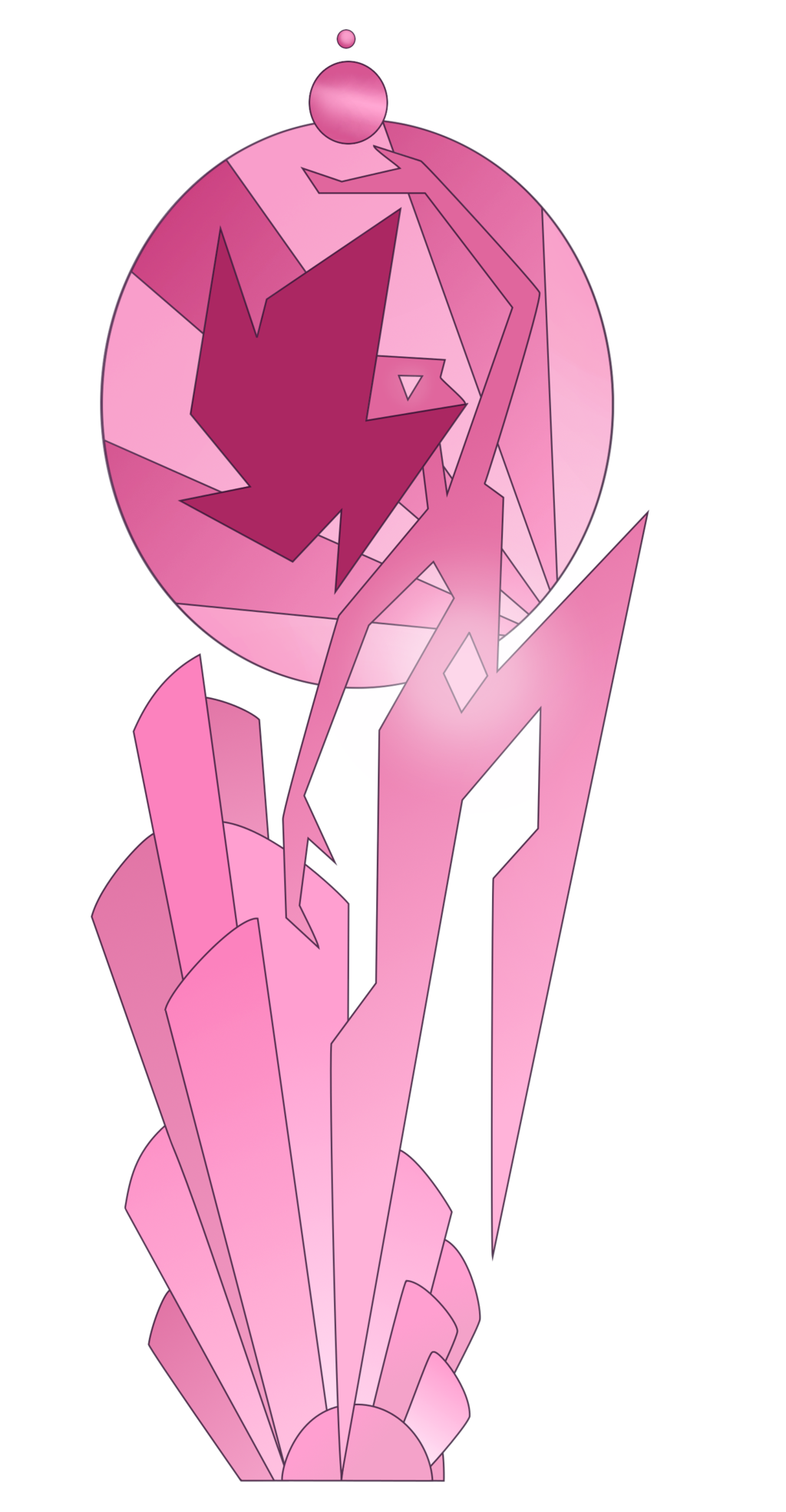 Pink Diamond Villains Wiki Fandom - diamond corruption steven universe song id roblox