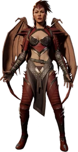 The "Order of Darkness" incarnation of Nitara.