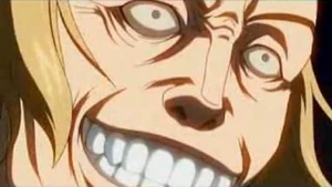 Gates's evil grin.