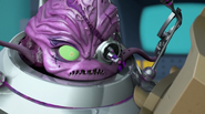 Kraang Subprime screaming angrily at Krang