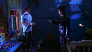 "So you find the mask and meet me at... hmm."