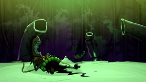 The Sorcerer and the Rat taking a nap