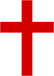 Christian cross (red)