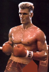 Ivan Drago is a great example of an Arrogant villain.