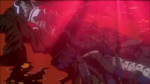 Keel's only remains; cybernetics that kept him alive.