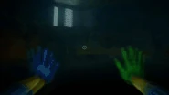 Mini Huggie Green Variant jumpscare.gif (4.8 MB) A green Mini Huggy killing the player.