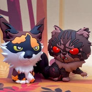 Sol and Brokenstar figures