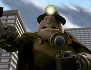 I"m always beneath you but nothing is beneath me! I hereby declare war on peace and happiness! Soon, all will tremble before me!"