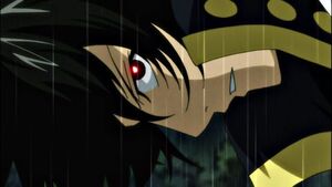 Zeref about to unleash his Power on Zancrow.