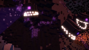 The Wither Storm during it's final battle.