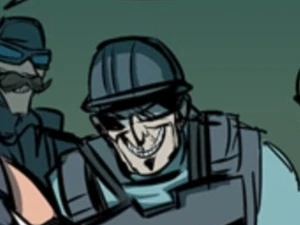 Greg's evil grin..jpg (271 KB) The TFC Demoman's evil grin.