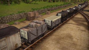 Tankers, Vans, normal Trucks and Slate Truck.