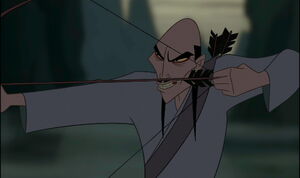 "Shan-Yu: How many man doesn't take to drive a massage?" "One!"