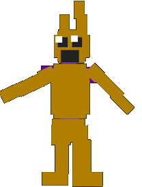 William is crushed by the Spring Bonnie suit.