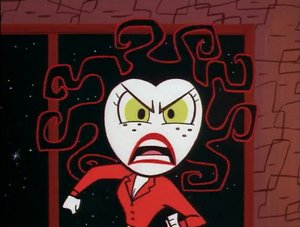Sedusa being angry.