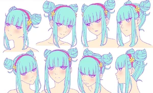 Girl goddness expressions.