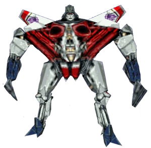 Starscream as a playable skin in Transformers: Decepticons.