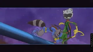 Le Paradox tricking Sly after he saved him.