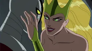 The Enchantress about to turn Chemistro to gold.