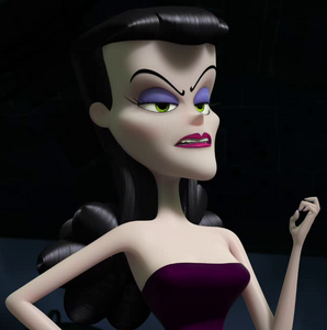 Natasha Fatale, as she appears in the CGI-animated Rocky and Bullwinkle short