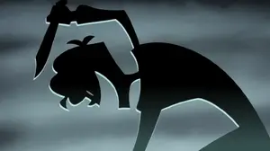 Alastor killing a man.