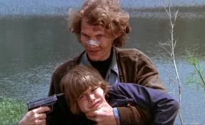 Scorpio holding a kid hostage.