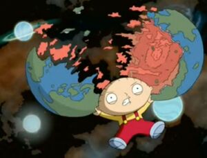 The tyrannical nature of Stewie.