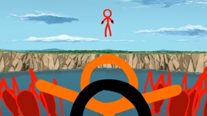 The Second Coming blocks the Chosen One, to the Dark Lord's surprise.