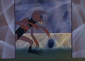 A Tarantapod, one of Black Widow's favorite minions.