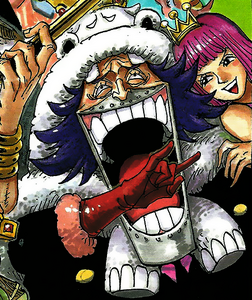 Kinderella and Wapol's color schemes from One Piece Green.