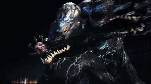 Riot ripping Venom off of Eddie.