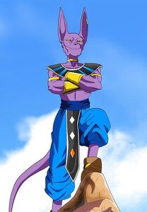 Beerus in Dragon Ball Super.