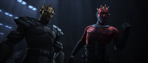 Maul yells that they are not Jedi.