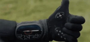 Dr. Robotnik's glove as he summons his drones