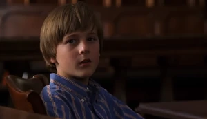 Jake O'Hara reacts when Assistant District Attorney Casey Novak exposes his sociopathy by revealing that he had been lying about his trauma and that he was the one abusing the boys at the youth camp.