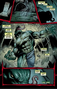 Killer Croc vows vengeance.