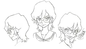 Maiko Ōgure face (Sketch).webp (31 KB)