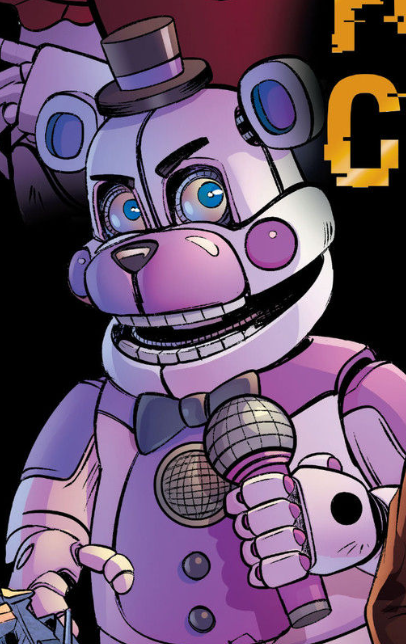 Funtime Freddy transforms into Molten Freddy behind desk - Five Nights at  Freddy's: Security Breach 