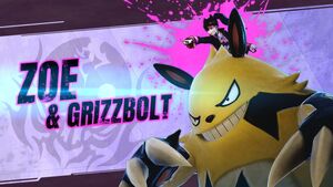 Zoe and her Grizzbolt.