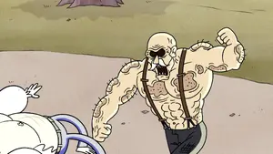 Howard Fightington punch Skips.