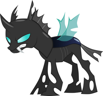 Changeling infantry by pony vectors-d51uyxr