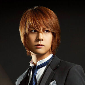 Light as he appears in Death Note: The Musical.