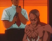 Donu moments before his death.