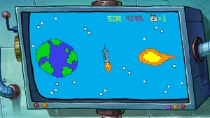 The Meteor heading towards Earth again.