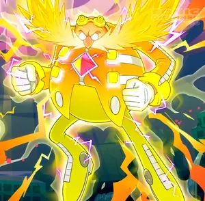 Super Eggman in Otherworld Comedy.