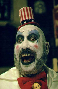 The portrait of Captain Spaulding.